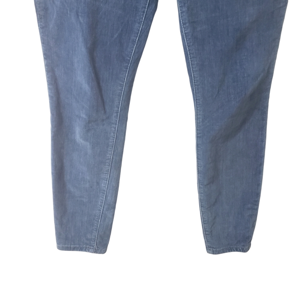 Joe's Jeans Charlie‎ Velvet High Rise Skinny Jeans Blue Sz 28 - Picture 3 of 13
